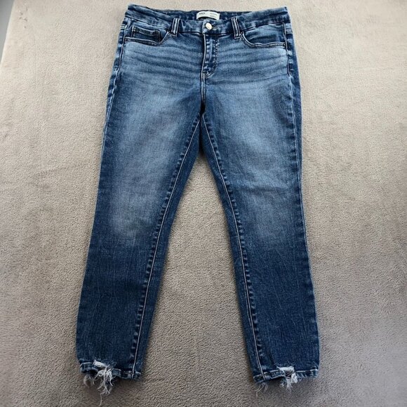 BKE Mens Payton Jeans Size 30x27 Universal Fit Mid-Rise Ankle Skinny Distressed - Picture 15 of 16